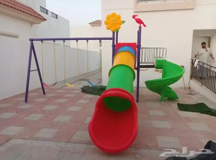 مراجيح زحاليق تجهيز حدايق تأثيث وتجهيز استراحات 5