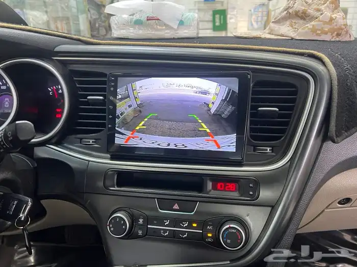 تركيب شاشه كيا ابتيما 2015 محل النجم الذهبي لا زينه 5