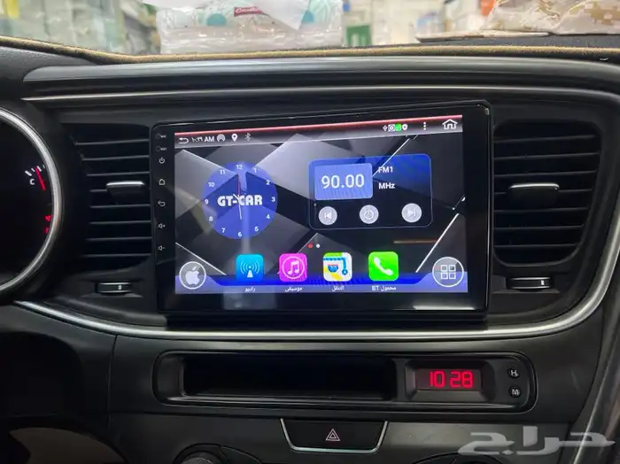 تركيب شاشه كيا ابتيما 2015 محل النجم الذهبي لا زينه 6