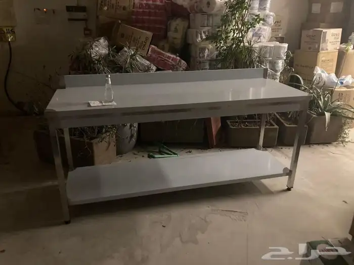 طاولات استيل طاولة مطعم ستانلس ستيل استانلس معدات بوفيه 33