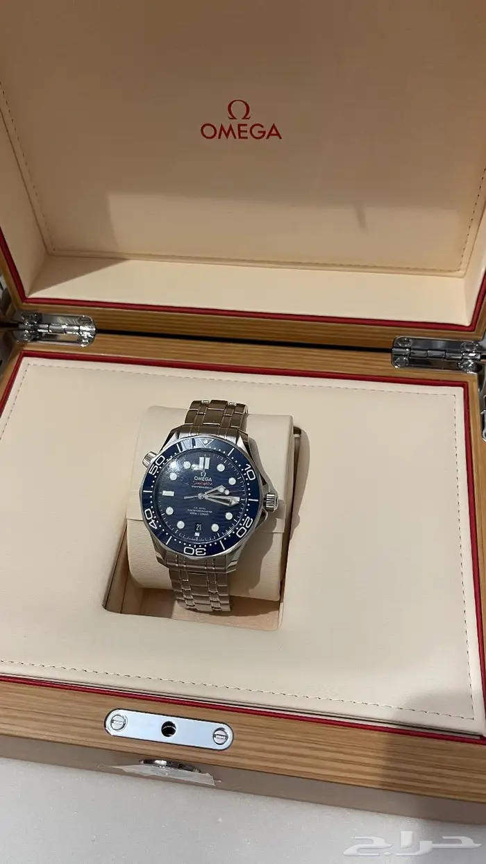 ساعة اوميغا سي ماستر جديدة اصلية ضمان الوكيل 3