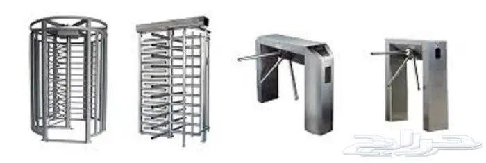 بوابات امنية الكترونية لدخول الموظفين والاشخاص المسموح لهم 4