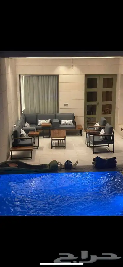 جلسات خارجية اطقم كاملة جاهز تفصيل خشب حديد كراسي طاولات 47
