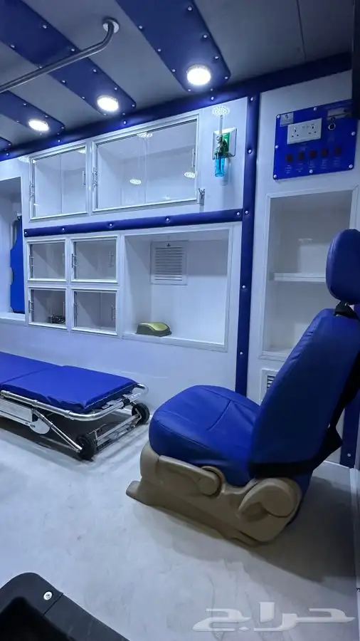 تجهيز سيارات اسعاف حسب المواصفات 7