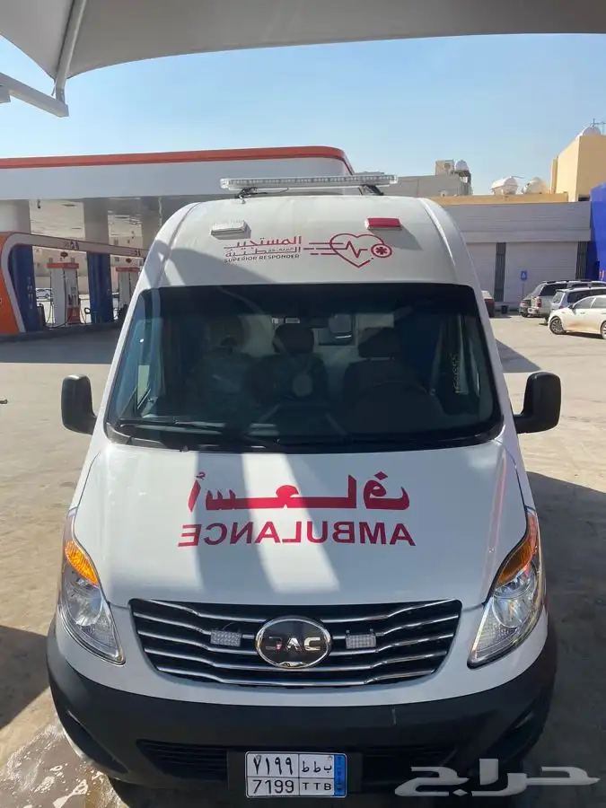 تجهيز سيارات اسعاف حسب المواصفات 2
