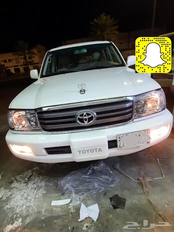 تجديد لاندكروزر 2003 ربلات هواء خطوط صدامات دواكير 64