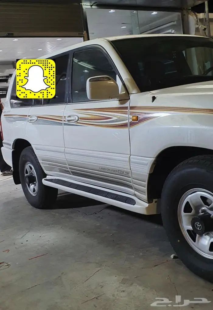 تجديد لاندكروزر 2003 ربلات هواء خطوط صدامات دواكير 44