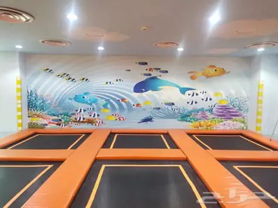 ترامبولين متاهات نطيطات العاب تصميم وتنفيذ 7