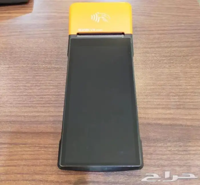 جهاز كاشير محمول مستخدم مع برنامج الكاشير بضمان شهر 3