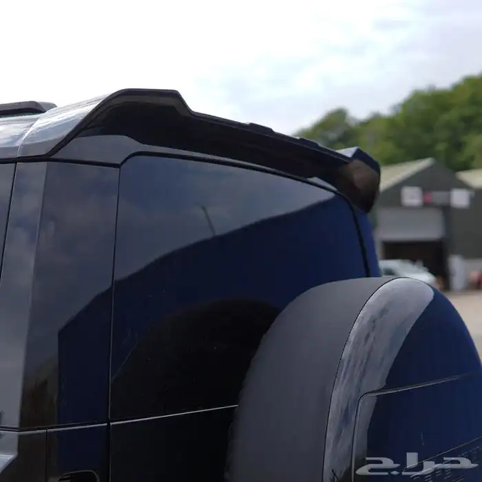 مخارج شكمان لاندروفر ديفندر V8 _غطاء سبير اسود _اكسسوارات X 32