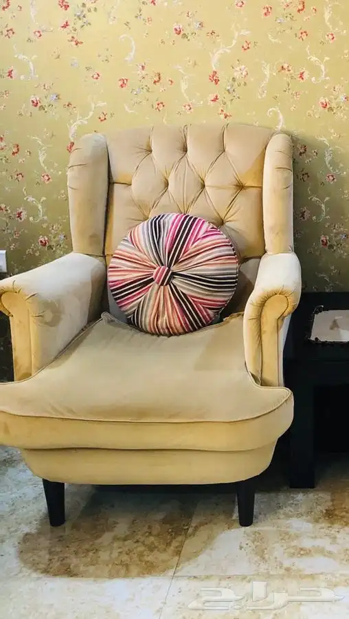 طقم كنب مستعمل عنيزة 0
