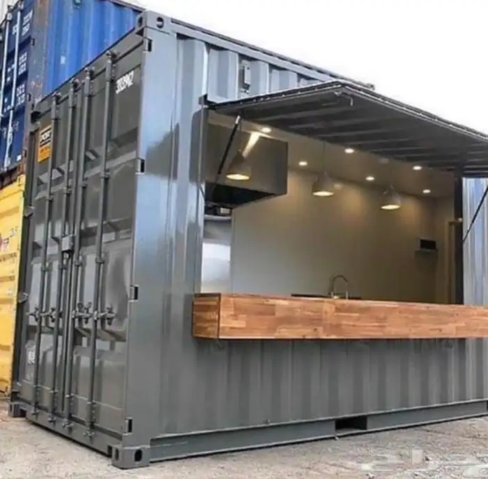 فود ترك بوث كشك كونتينر بورتبل دورة مياه بركس بيوت مخيم 5