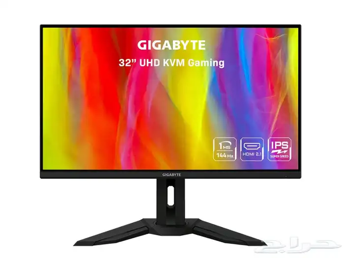 شاشة 4k 144hz ips 32 M32U Gigabyte 0