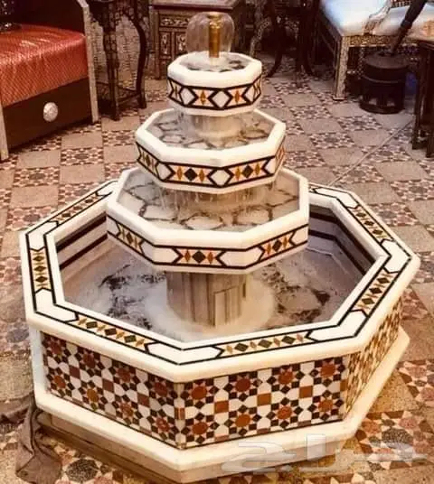 نافورة شامية لمحبي الأجواء التراثية 12