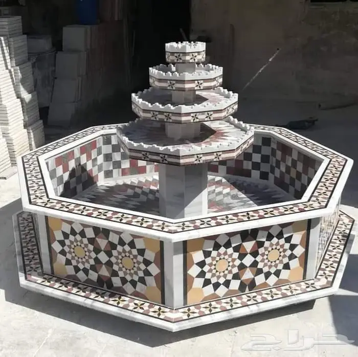 نافورة شامية لمحبي الأجواء التراثية 11