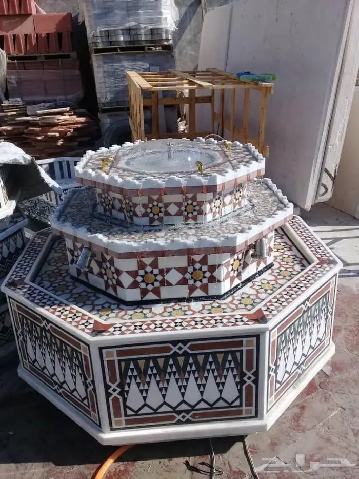 نافورة شامية لمحبي الأجواء التراثية 2