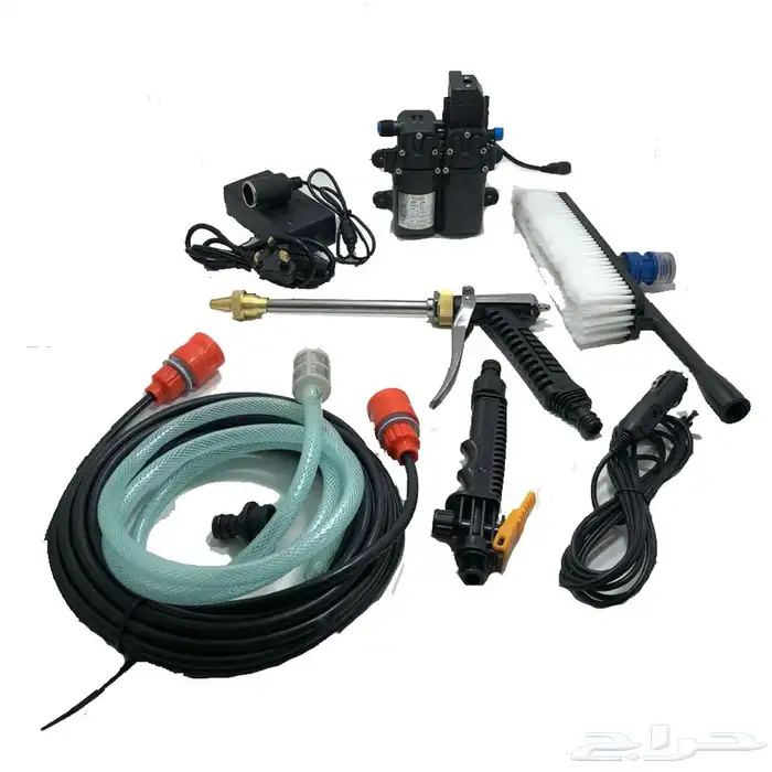 مضخة غسيل 200 واط على ولاعه السيارة وكهرباء البيت 0