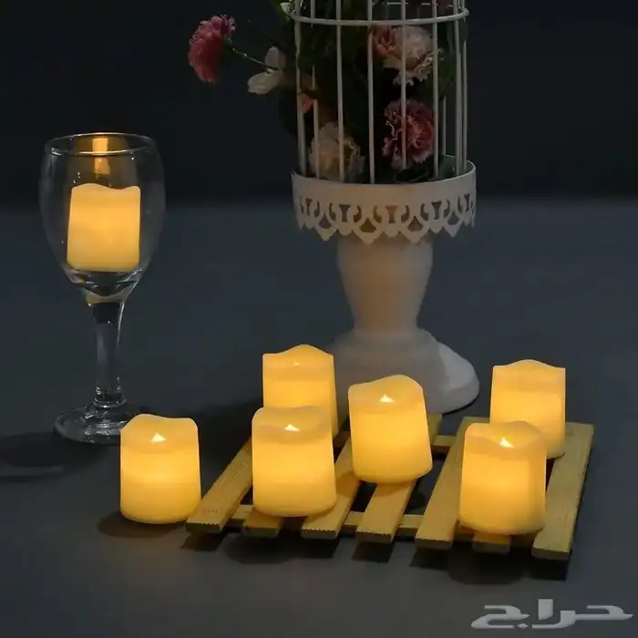 شموع بالبطاريه 2