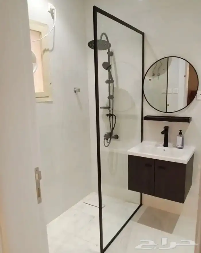 حاجز شاور مفصلات سحاب ثابت 5