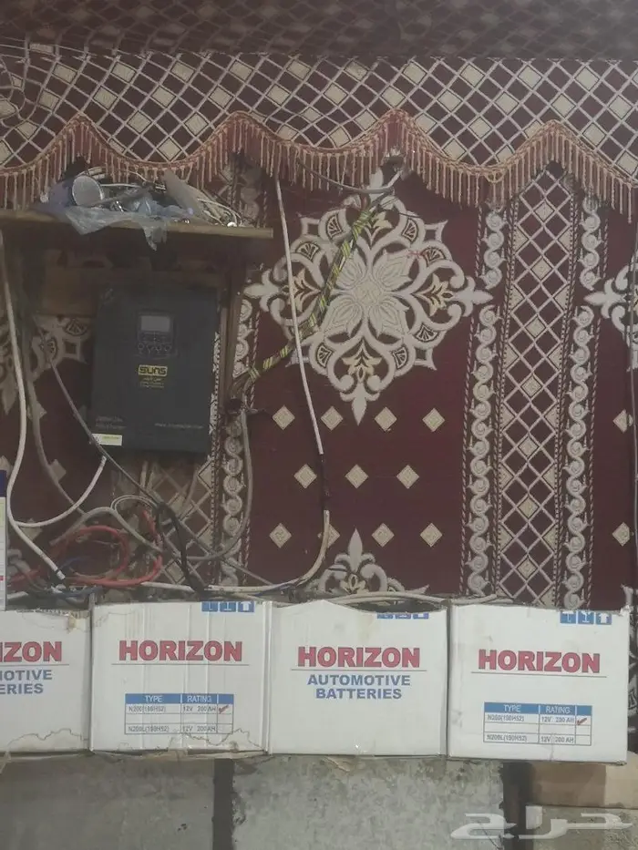 فني تركيب طاقة شمسية ونشري البطاريات الخربانه 1