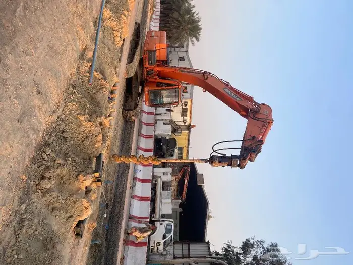 دريل مع حفار سند جوانب للايجار drill auger drilling 2