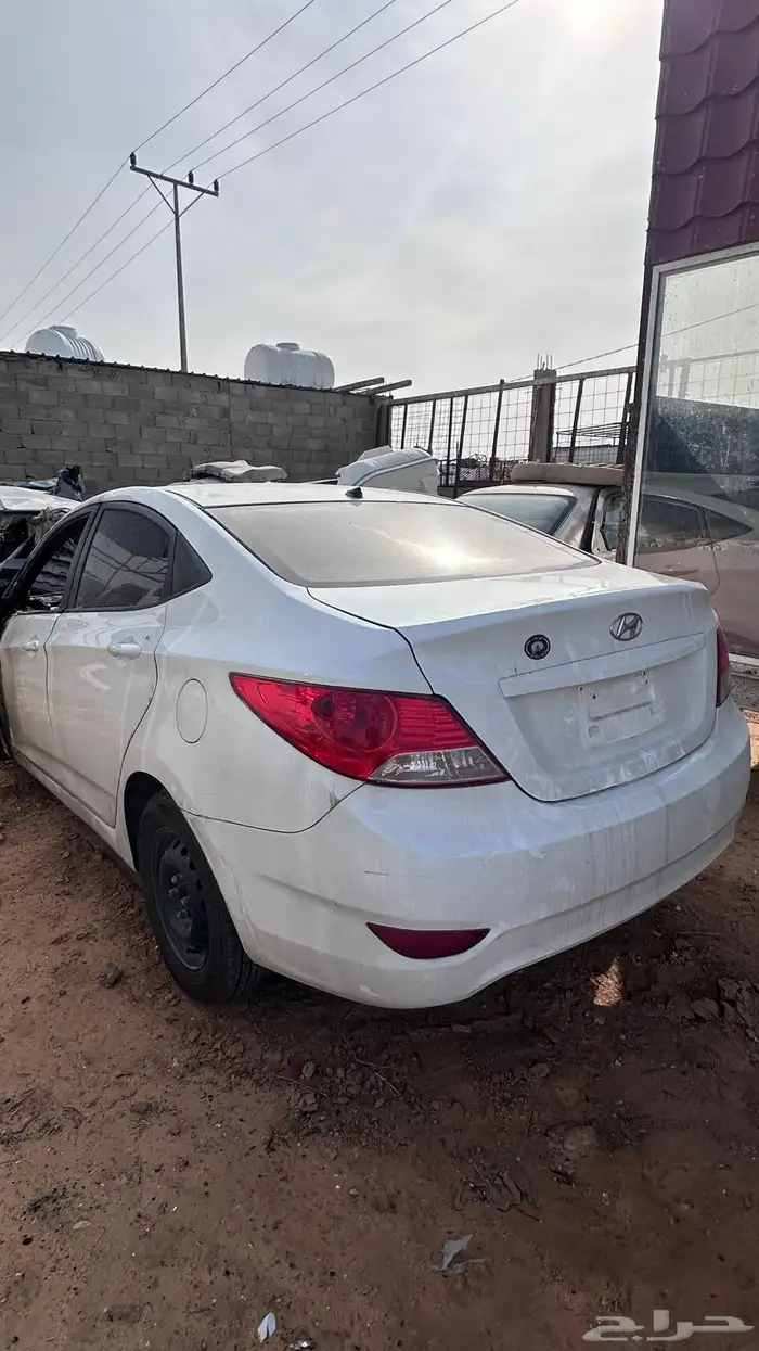 هيونداي اكسنت 2014 تشليح 2