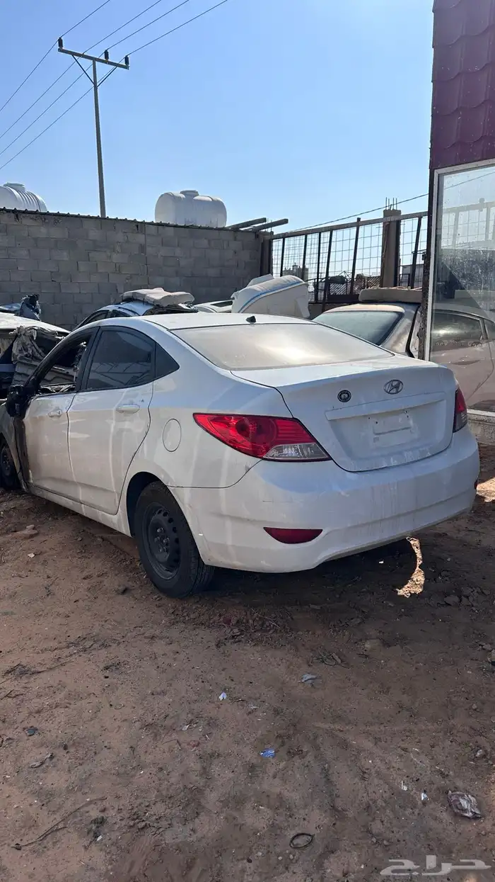 هيونداي اكسنت 2014 تشليح 3