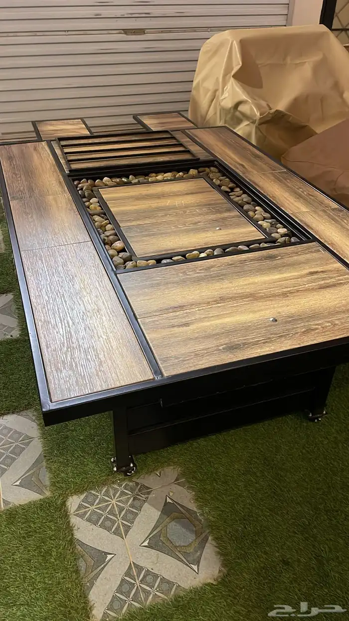 طاولات حدائق تدفئة ومنقد غاز وحطب 17