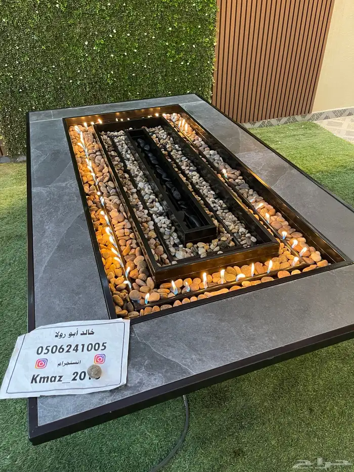 طاولات حدائق تدفئة ومنقد غاز وحطب 77