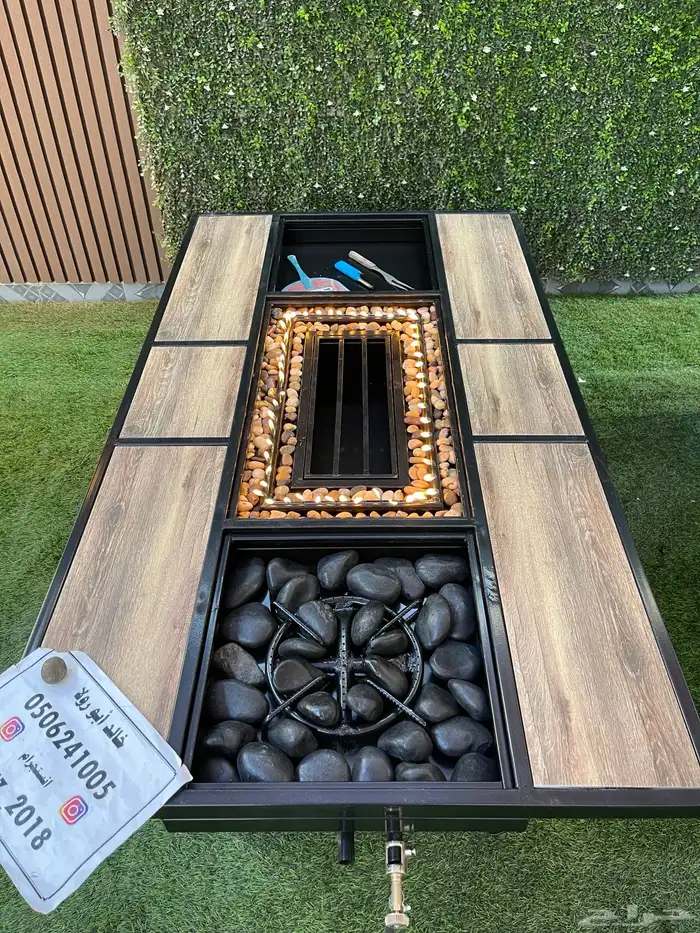 طاولات حدائق تدفئة ومنقد غاز وحطب 79