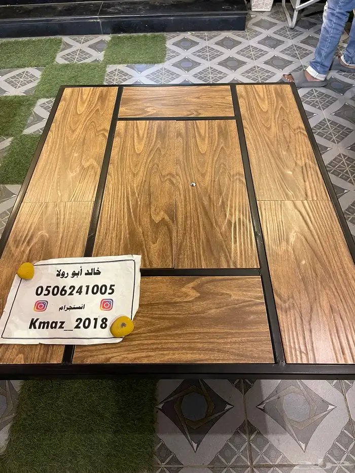 طاولات حدائق تدفئة ومنقد غاز وحطب 40