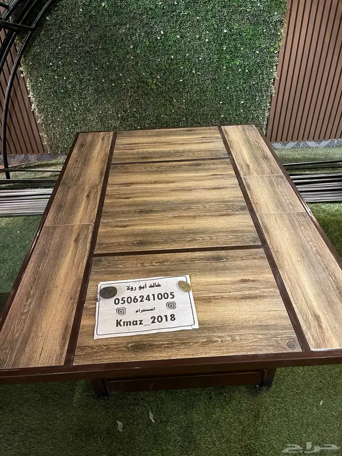 طاولات حدائق تدفئة ومنقد غاز وحطب 97