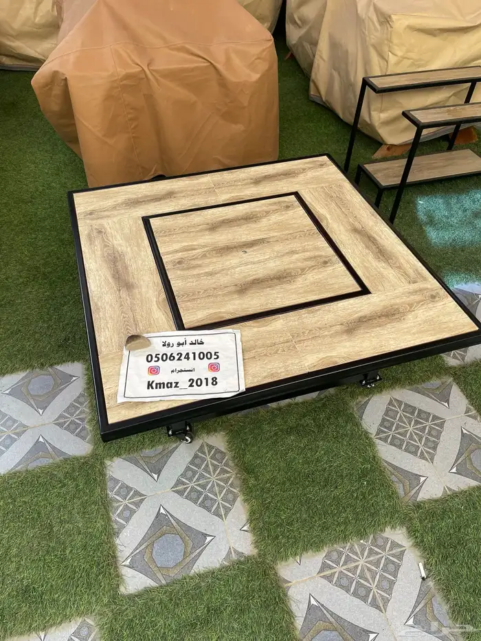 طاولات حدائق تدفئة ومنقد غاز وحطب 51