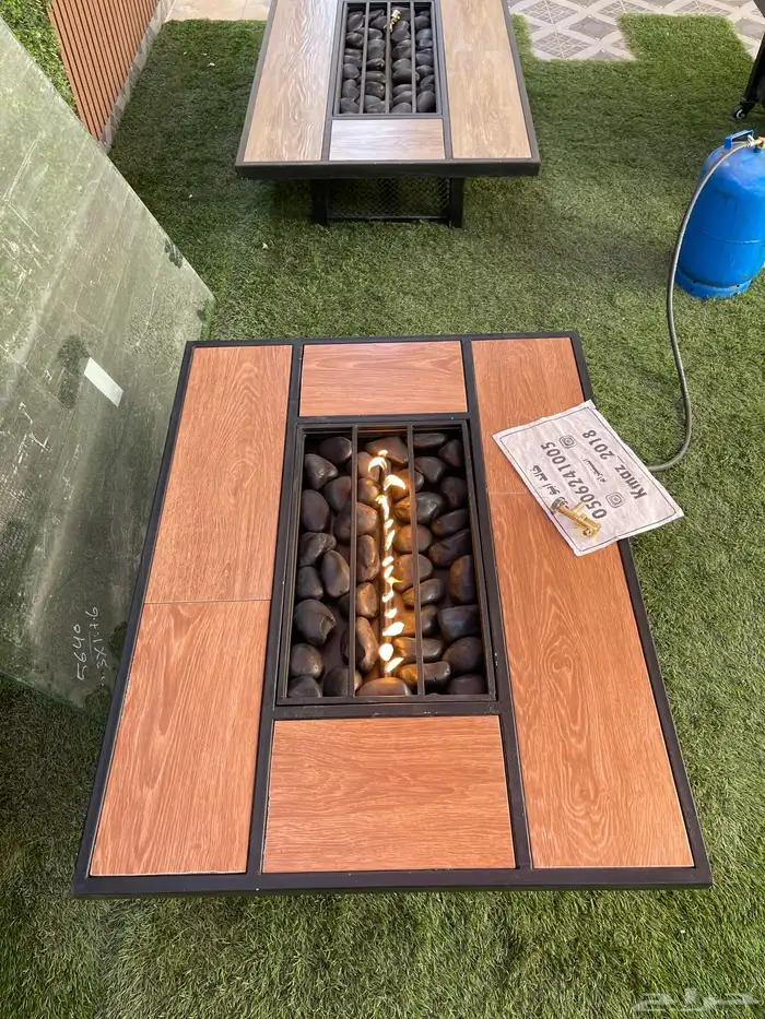 طاولات حدائق تدفئة ومنقد غاز وحطب 86