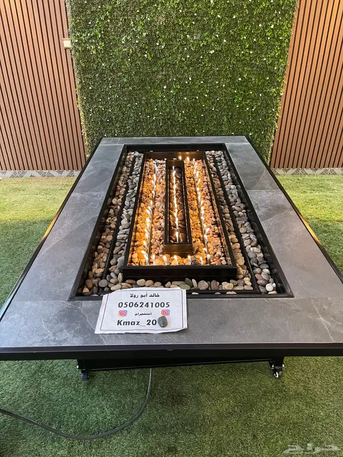 طاولات حدائق تدفئة ومنقد غاز وحطب 76