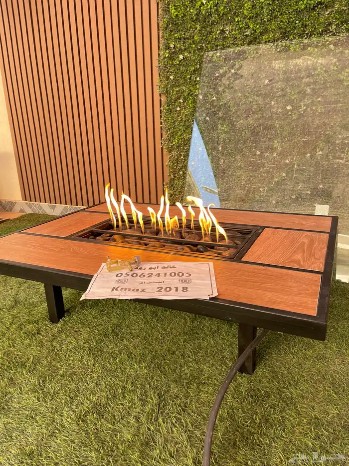طاولات حدائق تدفئة ومنقد غاز وحطب 84