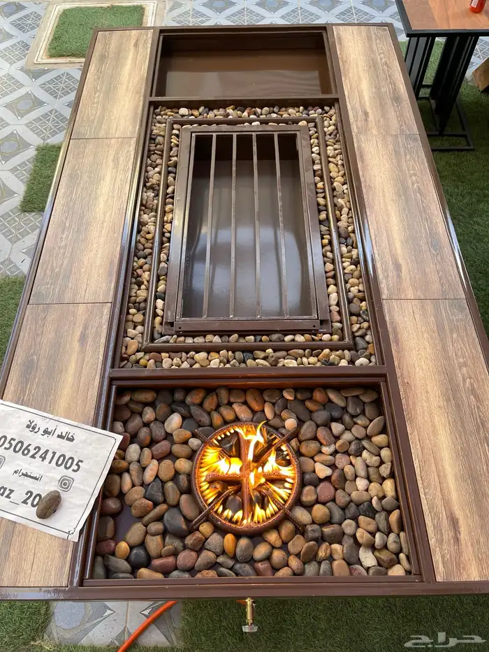 طاولات حدائق تدفئة ومنقد غاز وحطب 66