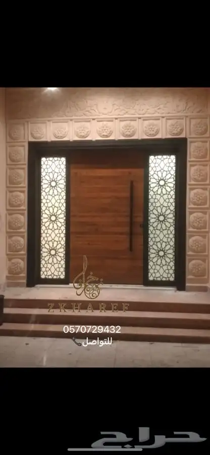 ستيل درابزين ورشة حدادة توريد وتركيب ابواب كلادينج 24