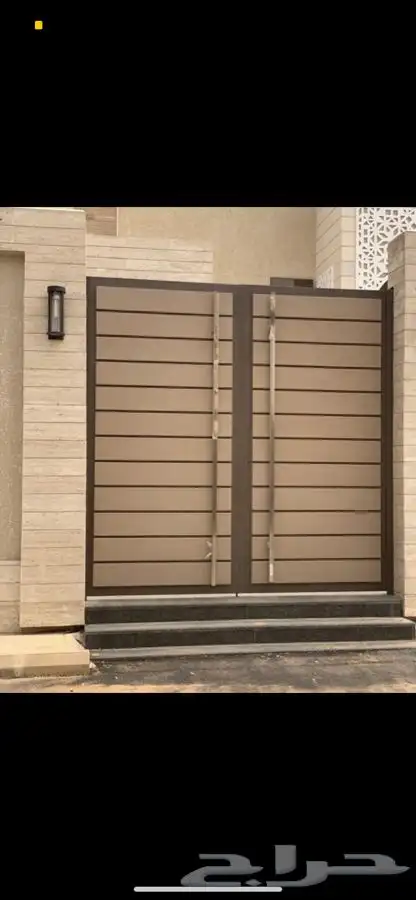 ستيل درابزين ورشة حدادة توريد وتركيب ابواب كلادينج 13