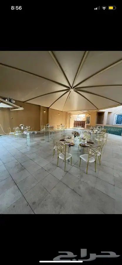 تاجير كراسي طاولات عشاء منسق حفلات 1