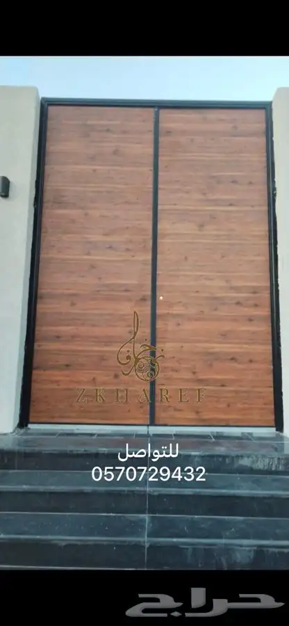 ستيل درابزين ورشة حدادة توريد وتركيب ابواب كلادينج 26
