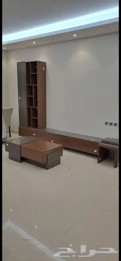 طاولات تلفاز - مكتبات خشب - ركن كوفي - مداخل 6