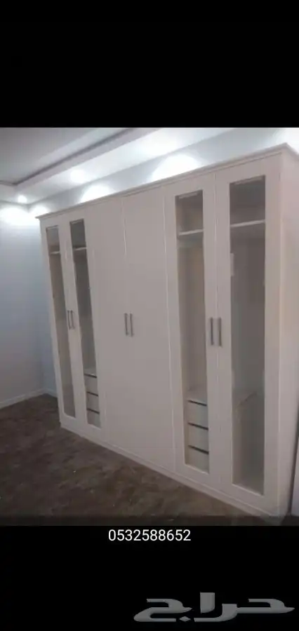 تفصيل غرف نوم وتركيب ديكورات خشبية 10