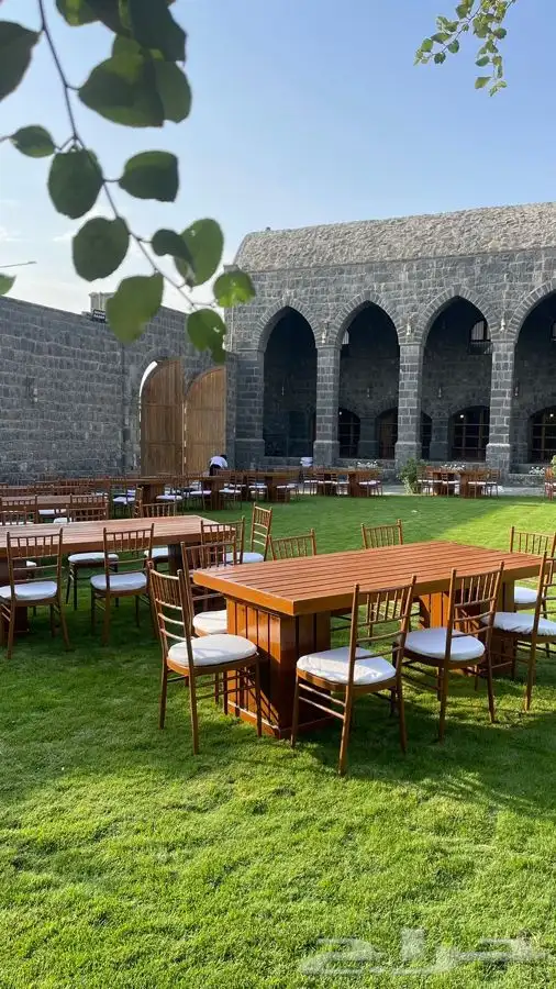 تاجير كراسي طاولات عشاء منسق حفلات 2