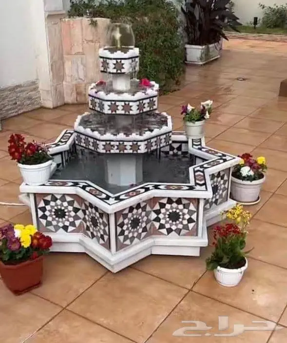 نافورة شامية - بحرة شامية لأحلى الاجواء التراثية 4