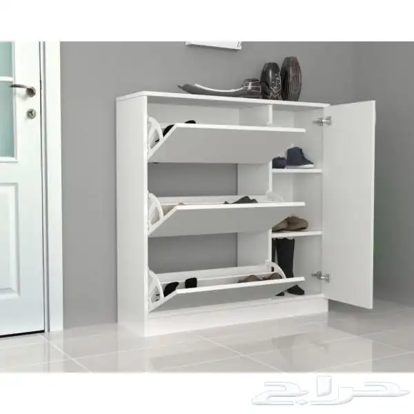 طاولات تلفاز - مكتبات خشب - ركن كوفي - مداخل 43