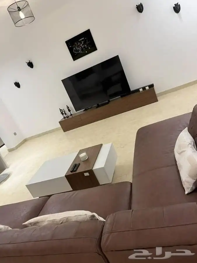طاولات تلفاز - مكتبات خشب - ركن كوفي - مداخل 36