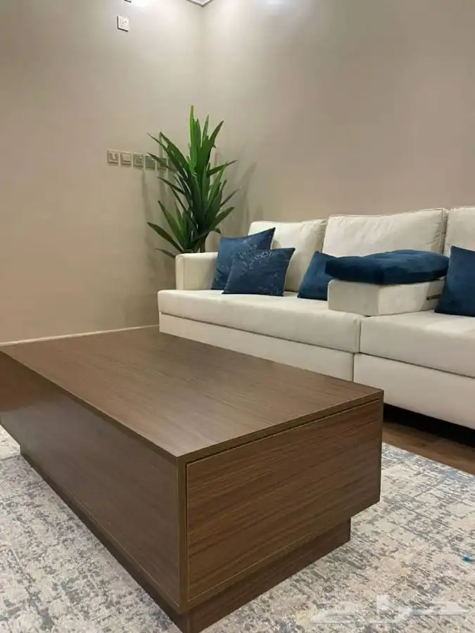 طاولات تلفاز - مكتبات خشب - ركن كوفي - مداخل 37