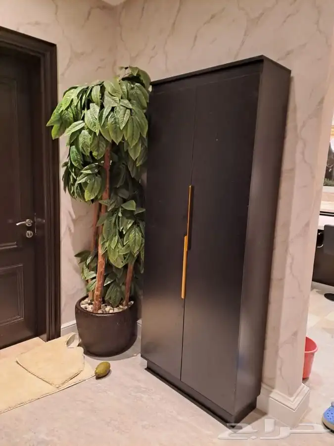 طاولات تلفاز - مكتبات خشب - ركن كوفي - مداخل 11