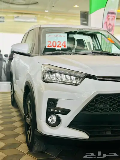 تويوتا رايز فل كامل ابيض سقف ابيض موديل 2024 1